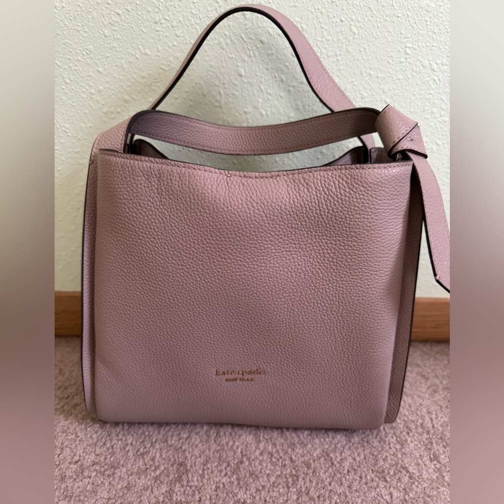 Kate Spade taupe cross body / shoulder/ handbag (strap options).